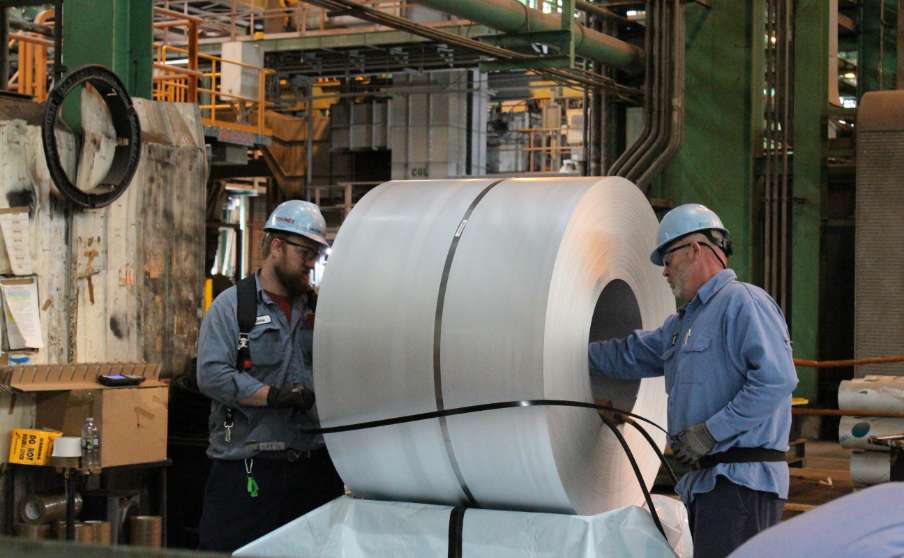 Safety Certifications | Quality Policy | Workers Band Steel Coil for Shipment