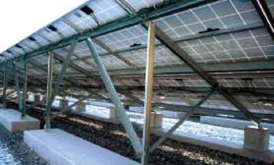 ZAM Corrosion Resistance | Steel frame for solar panel | Steel Structure for Solar panel